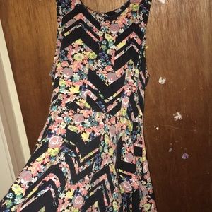 Floral moti color dress